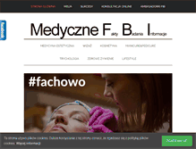 Tablet Screenshot of blog.medyczne-fbi.pl